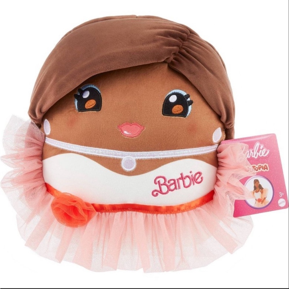 Barbie Cuutopia plush toys peaches and cream outfit